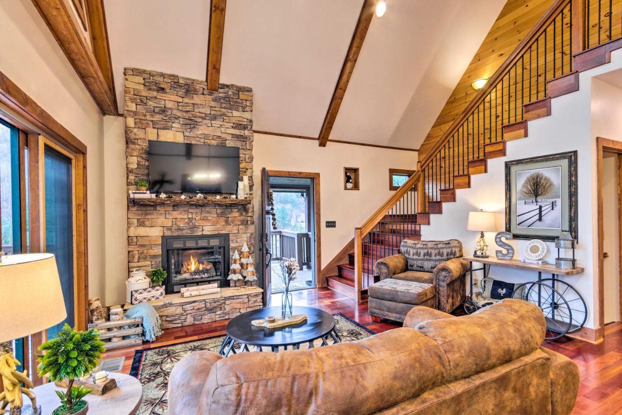 Mountain Cabin With Fire Pit, Walk To Golf And Fishing Vilas Zewnętrze zdjęcie
