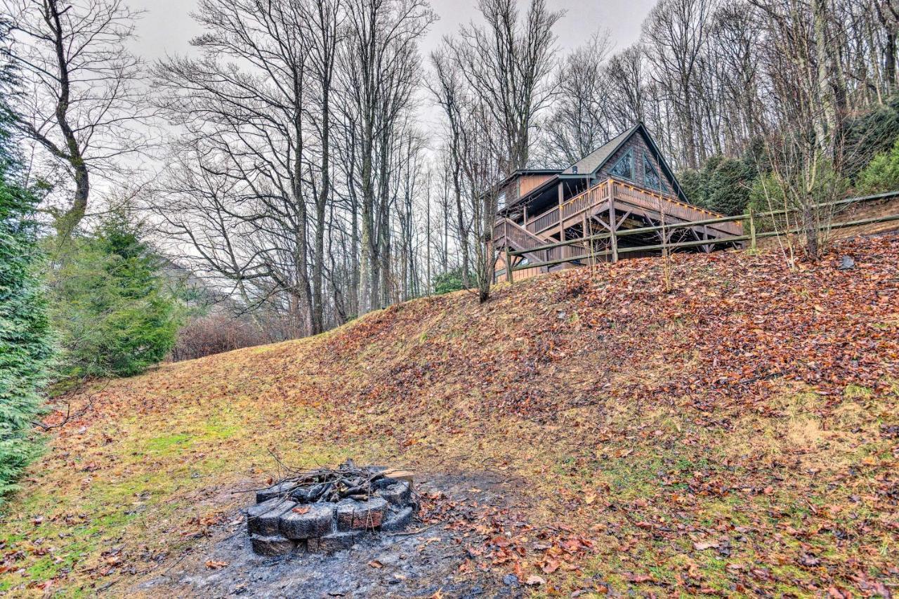 Mountain Cabin With Fire Pit, Walk To Golf And Fishing Vilas Zewnętrze zdjęcie