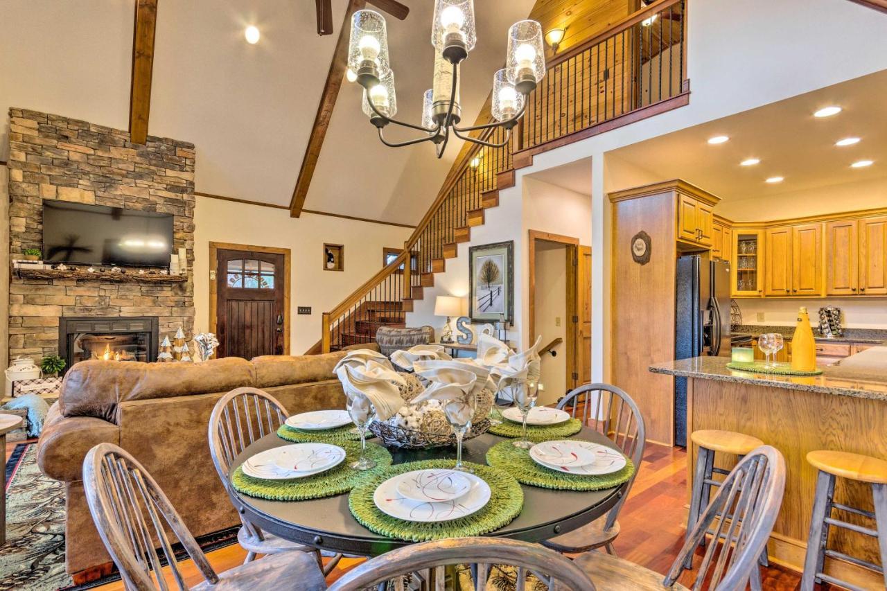 Mountain Cabin With Fire Pit, Walk To Golf And Fishing Vilas Zewnętrze zdjęcie
